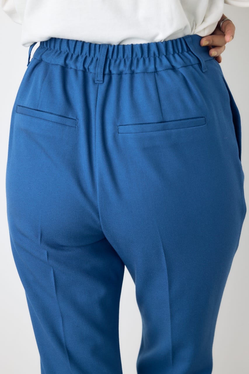 VENUSセンタープレスフレアパンツ BLU S