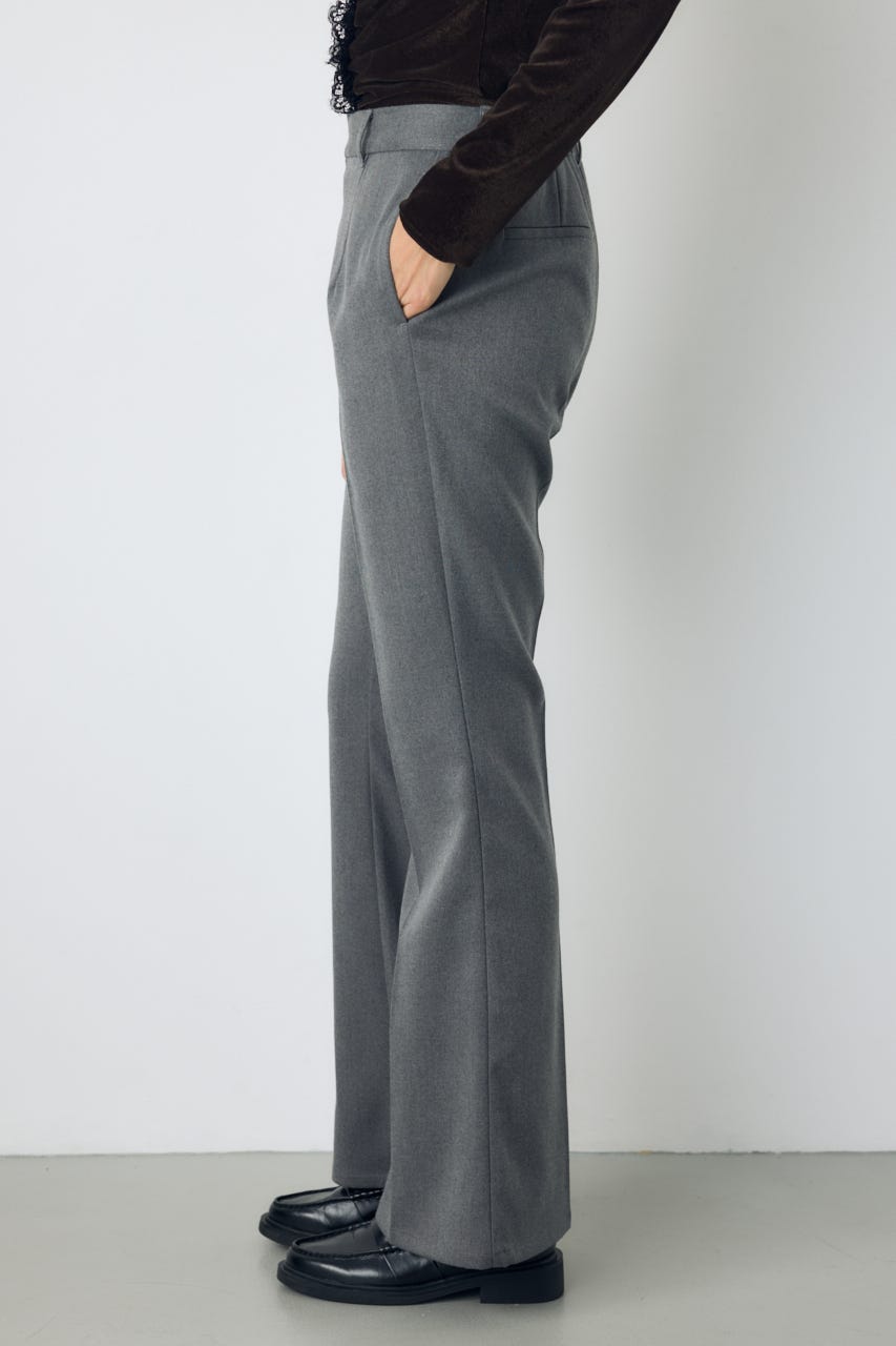 【AW先行アイテム】VENUSセンタープレスフレアパンツ T.GRY M