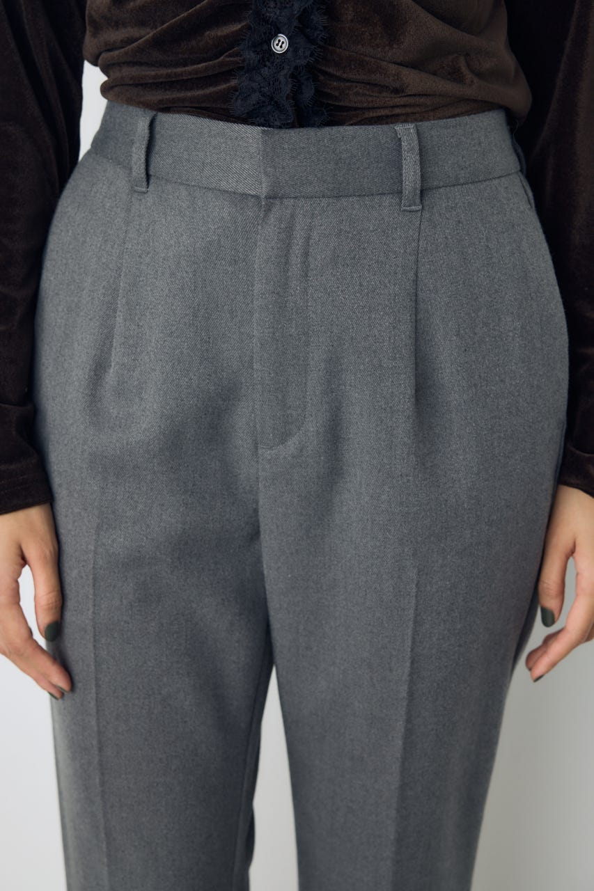 【AW先行アイテム】VENUSセンタープレスフレアパンツ T.GRY M
