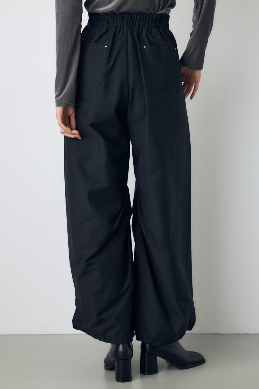 タックデザインパラシュートパンツ BLK FREE