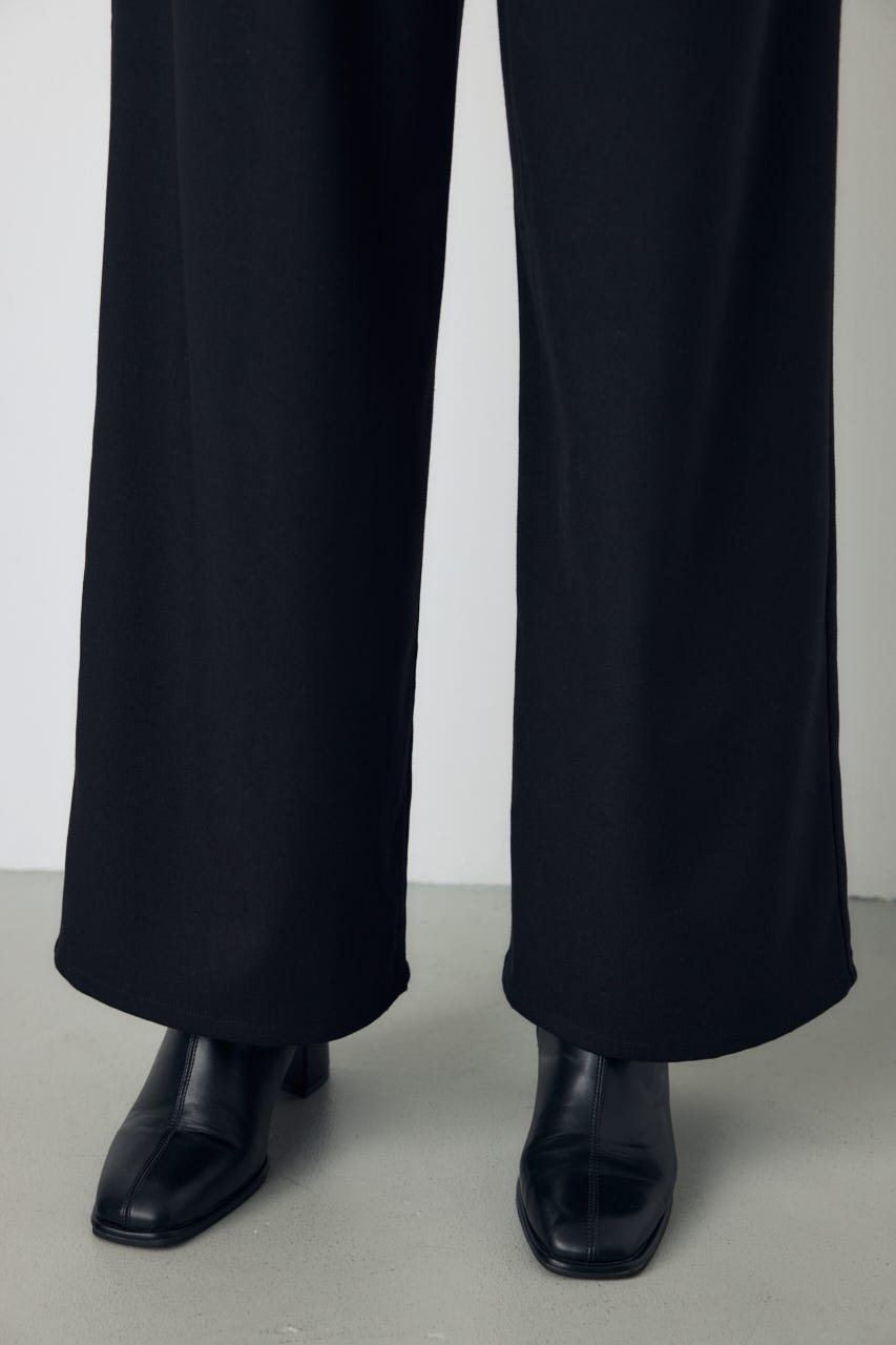 【AW先行アイテム】VENUSワイドツータックパンツ BLK M