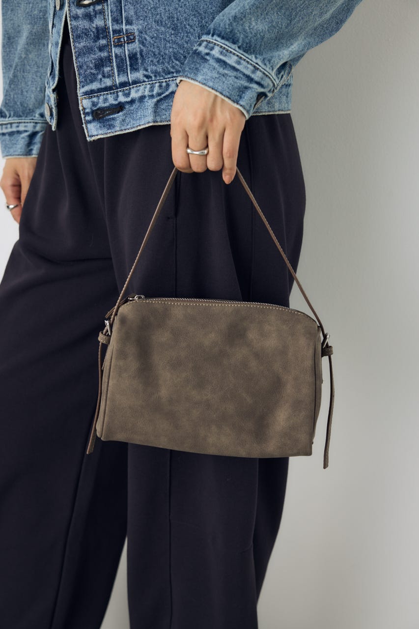 2WAYミニショルダーバッグ GRY FREE