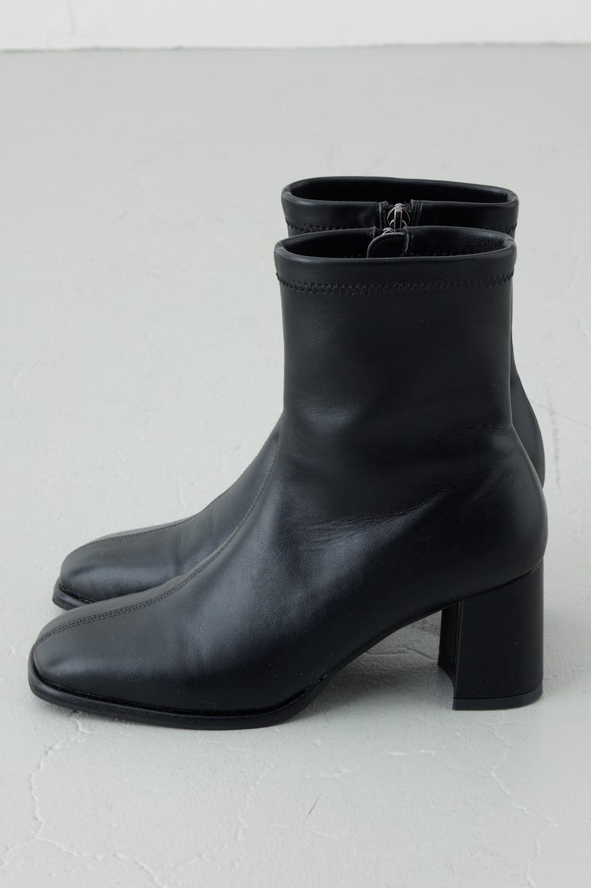 【AW先行アイテム】ショートストレッチブーツ BLK M