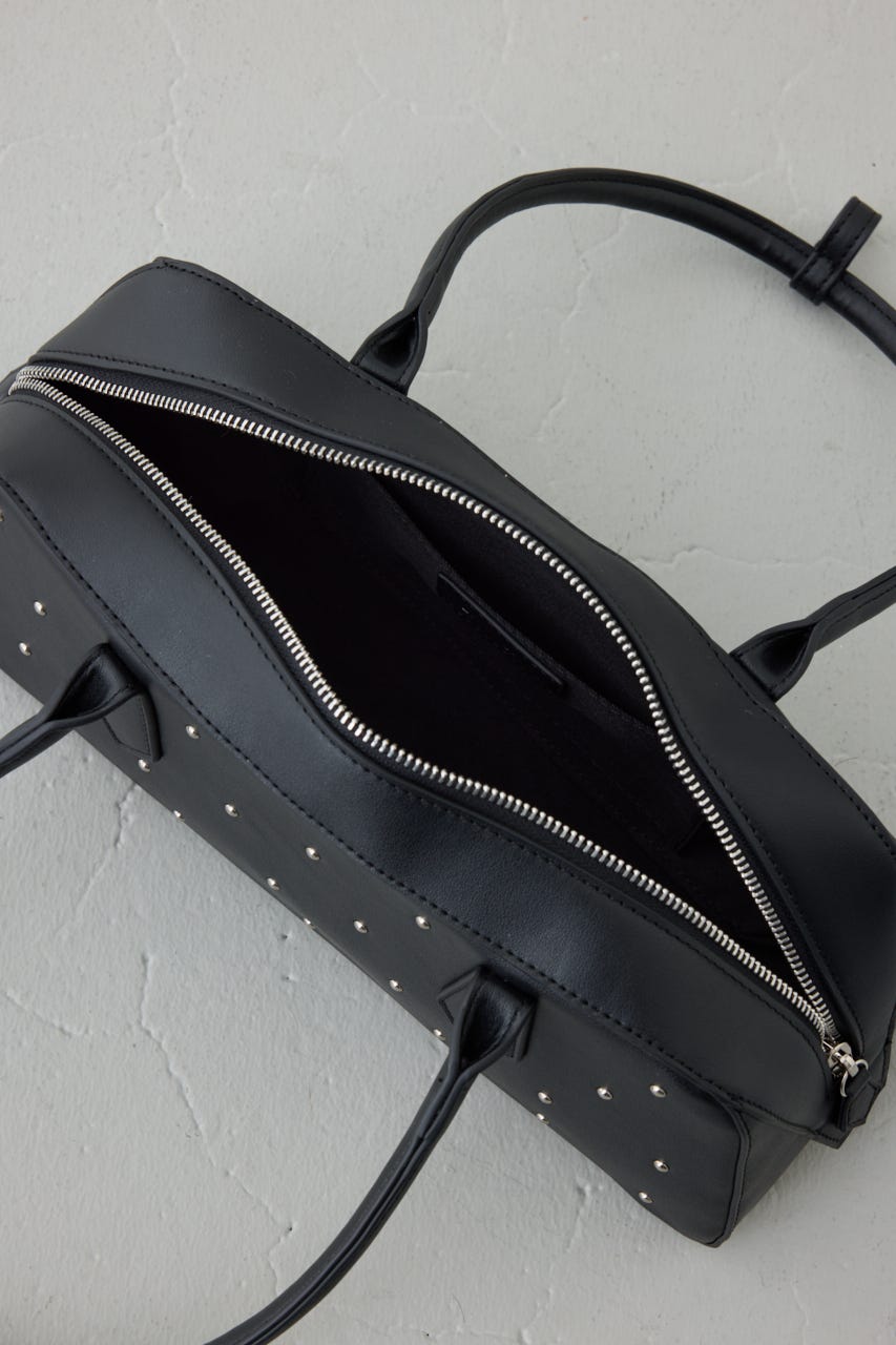 スタッズデザインバッグ BLK FREE