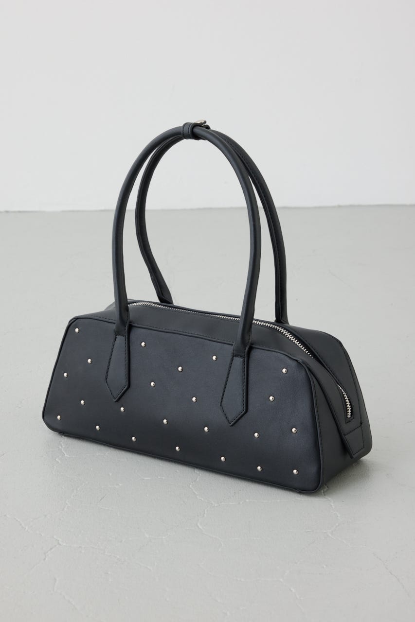 スタッズデザインバッグ BLK FREE