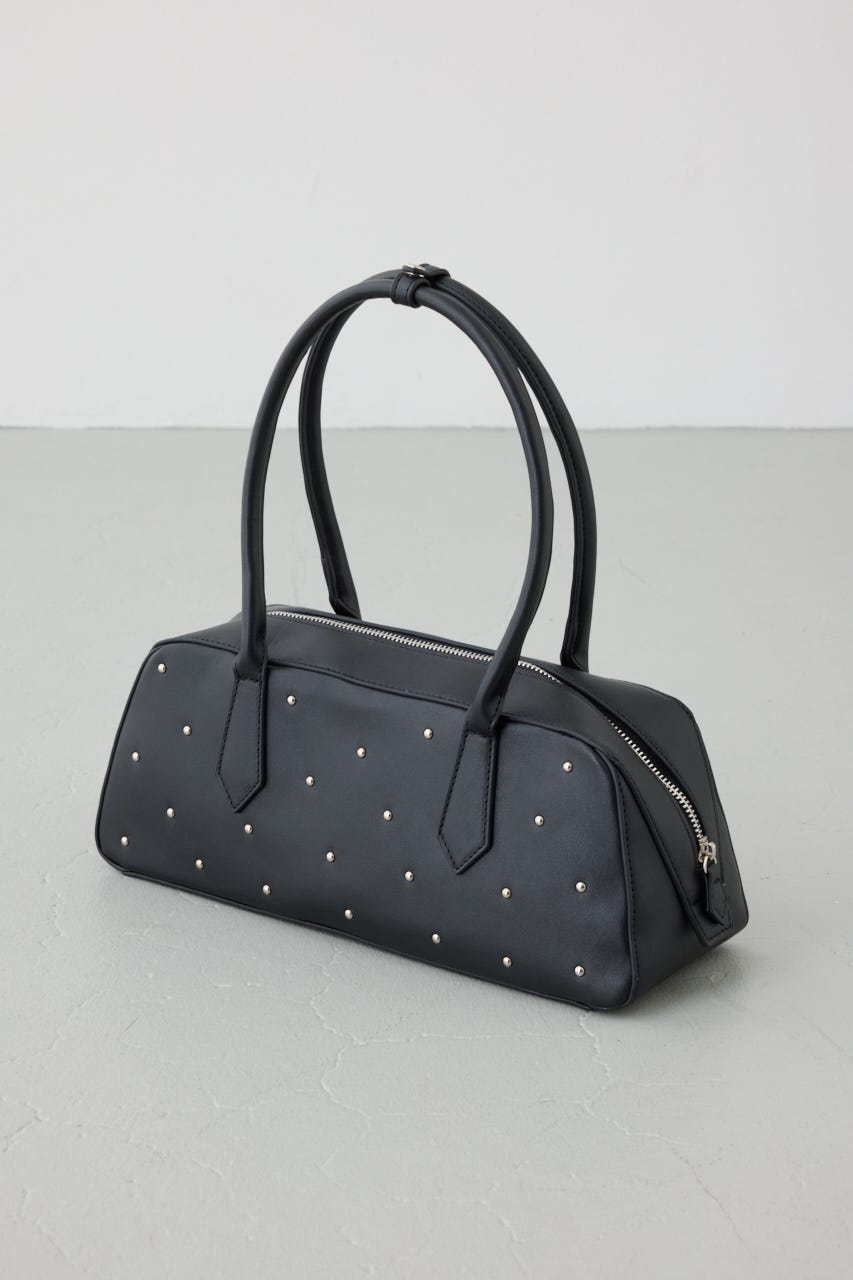 スタッズデザインバッグ BLK FREE