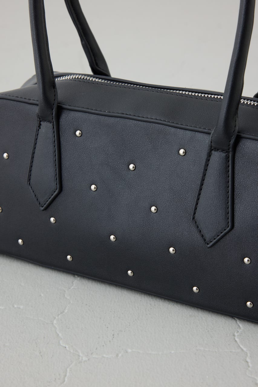 スタッズデザインバッグ BLK FREE