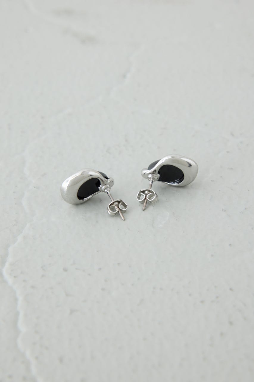 ストーンピアス BLK FREE