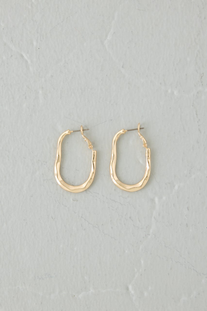 ニュアンスフープピアス GLD FREE