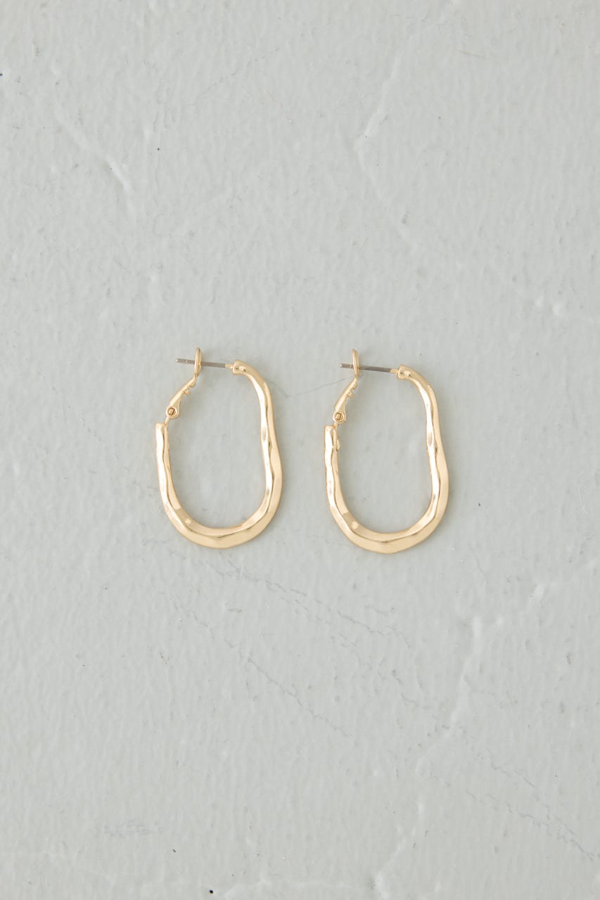 ニュアンスフープピアス GLD FREE