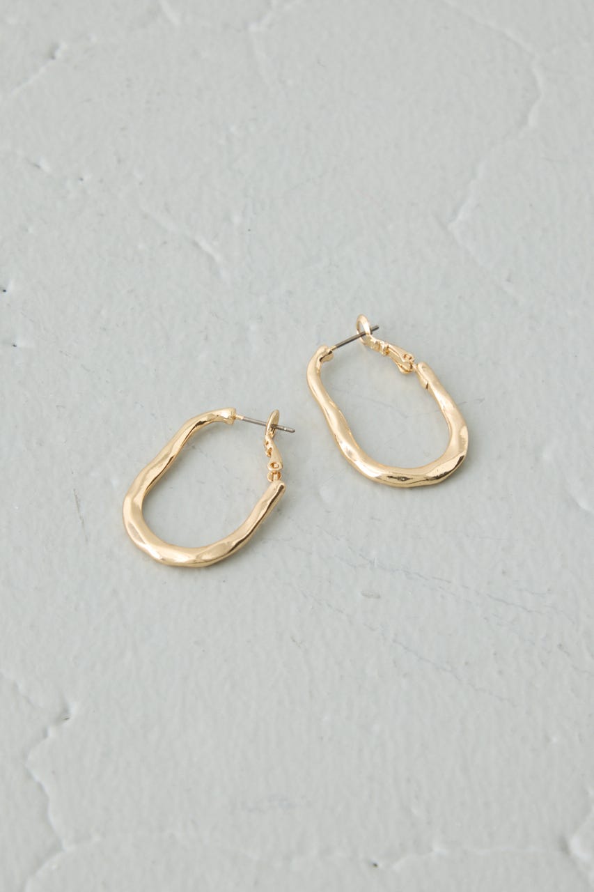 ニュアンスフープピアス GLD FREE