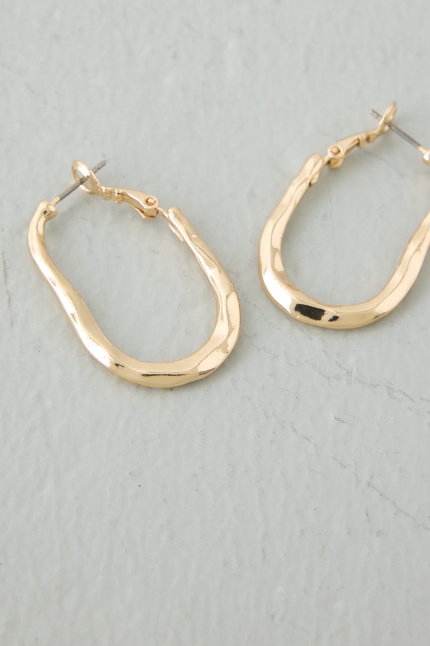ニュアンスフープピアス GLD FREE