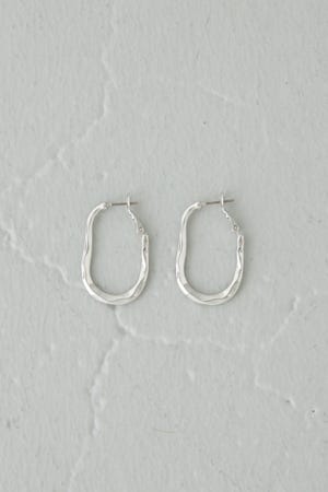 ニュアンスフープピアス