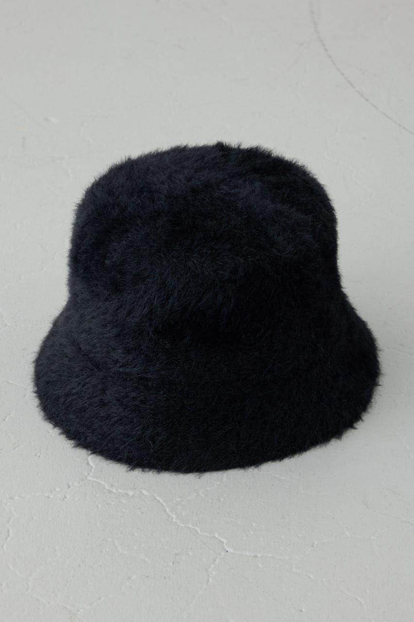 シャギーバケットハット BLK FREE