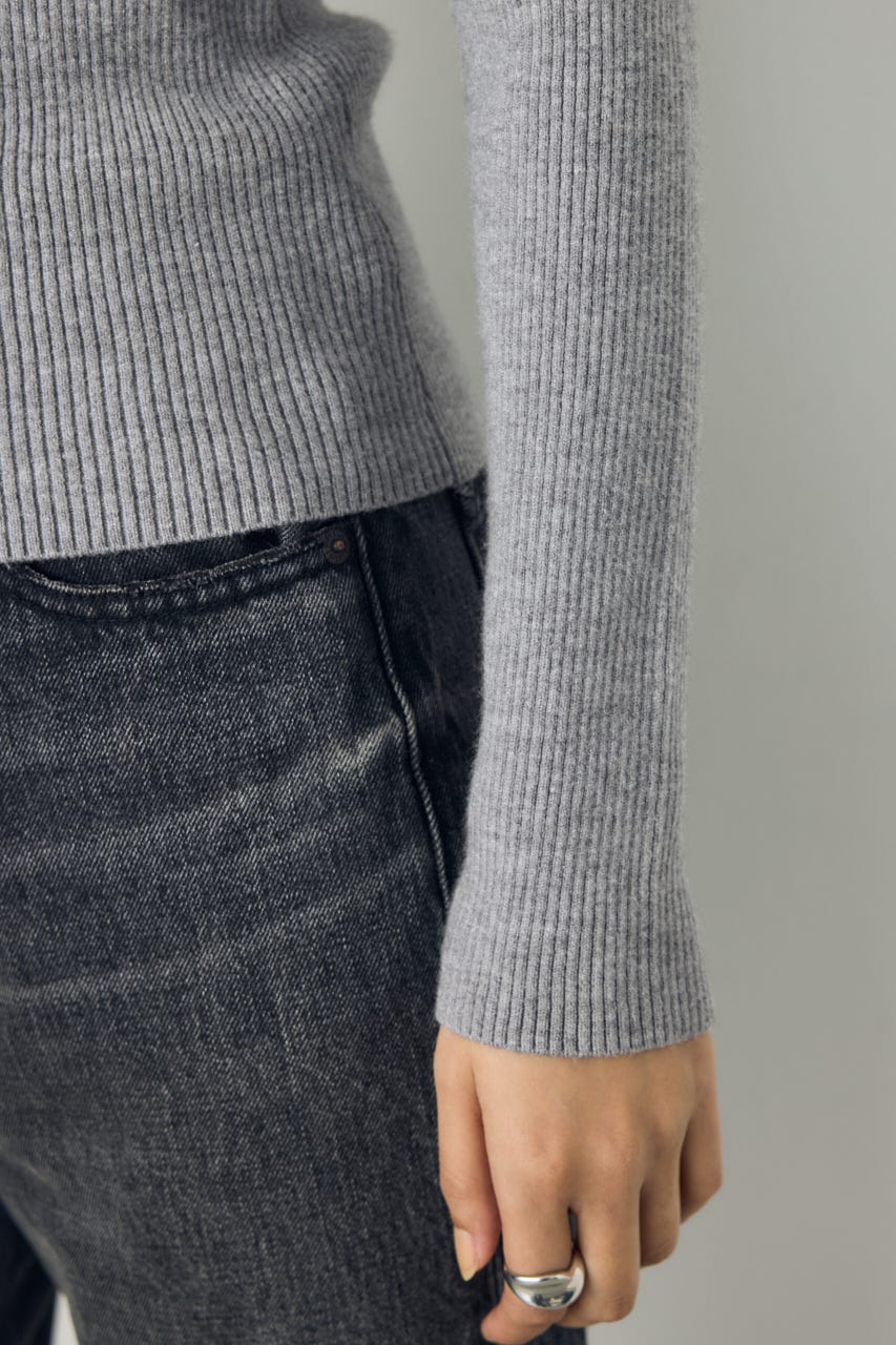 フェイクレイヤードニット T.GRY FREE