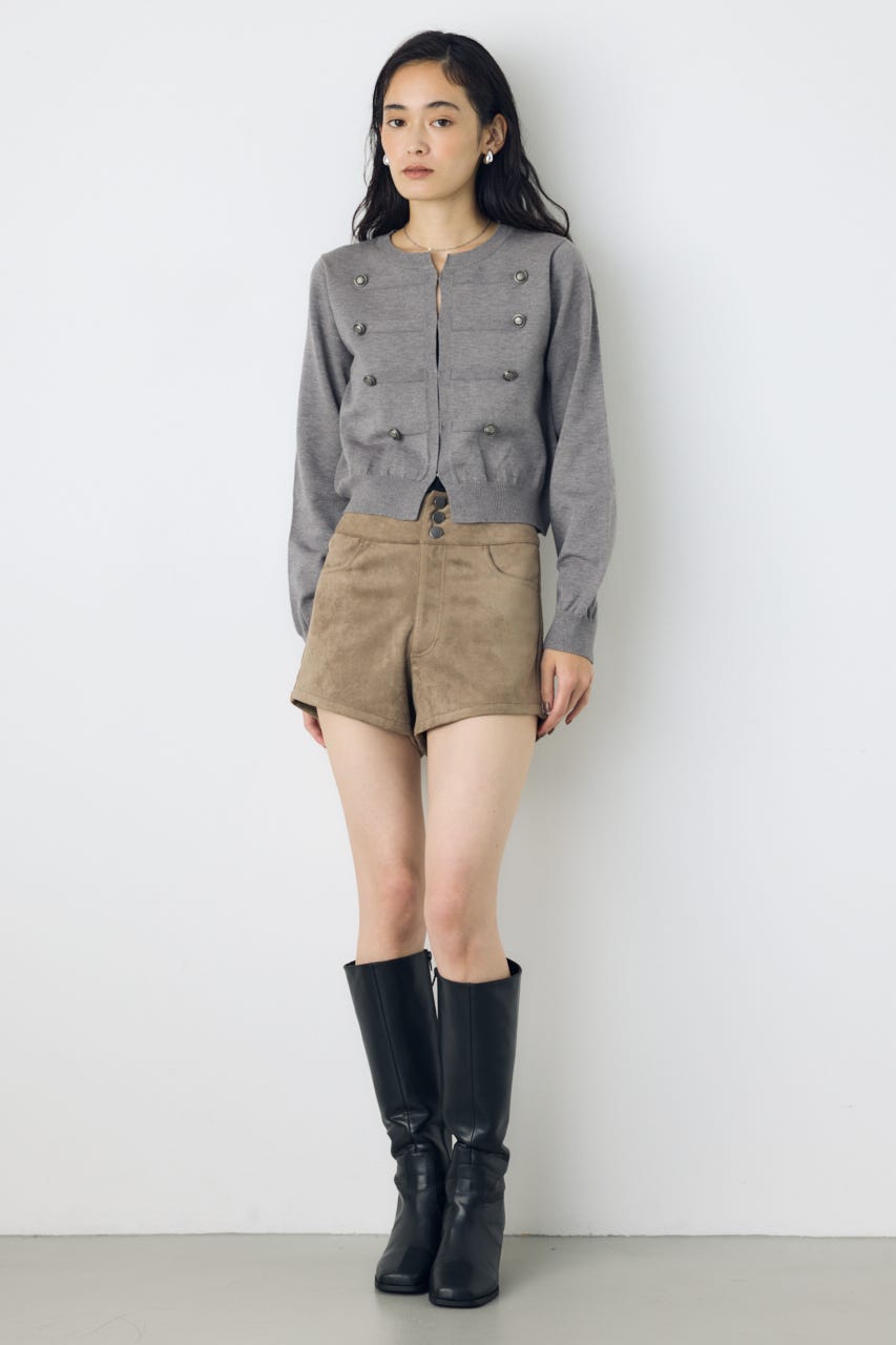 ナポレオンニットカーディガン T.GRY FREE