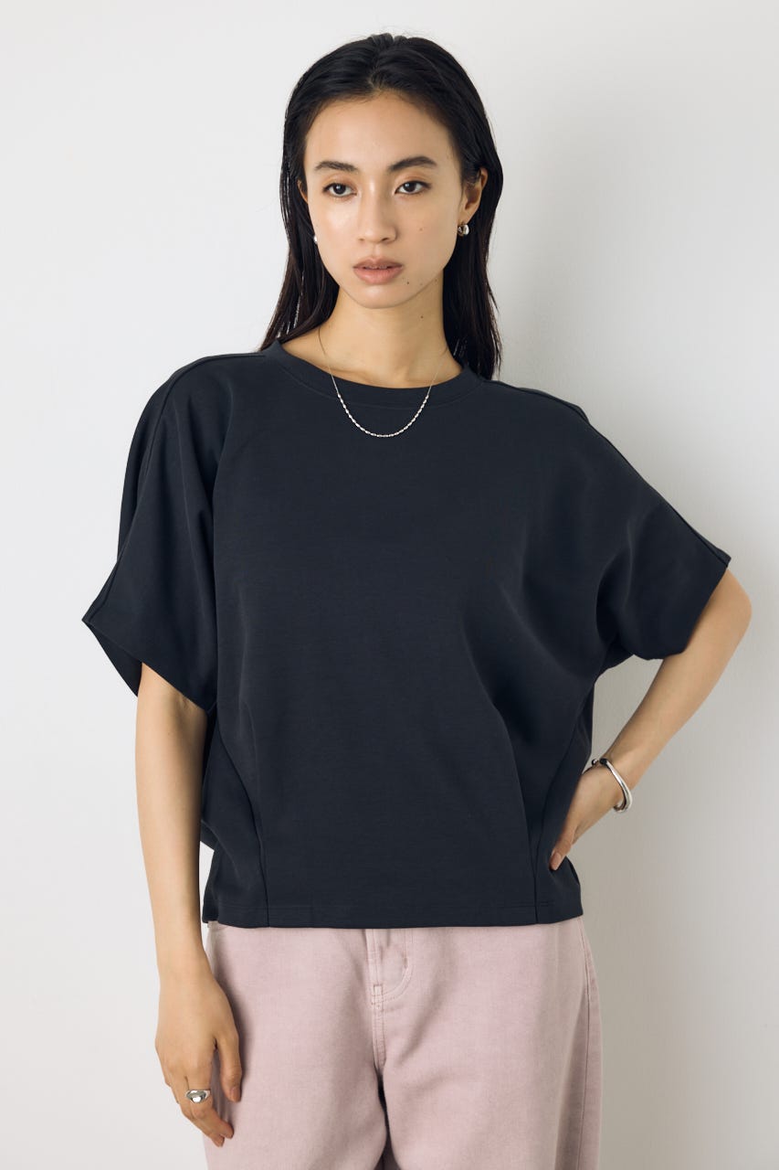 コクーンカットトップス BLK FREE