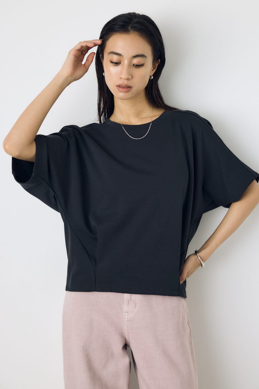 コクーンカットトップス BLK FREE