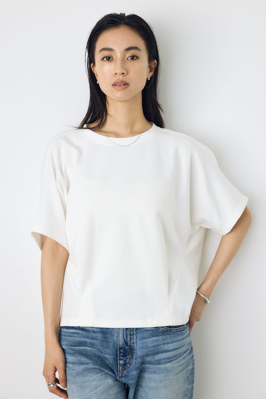 コクーンカットトップス O/WHT FREE