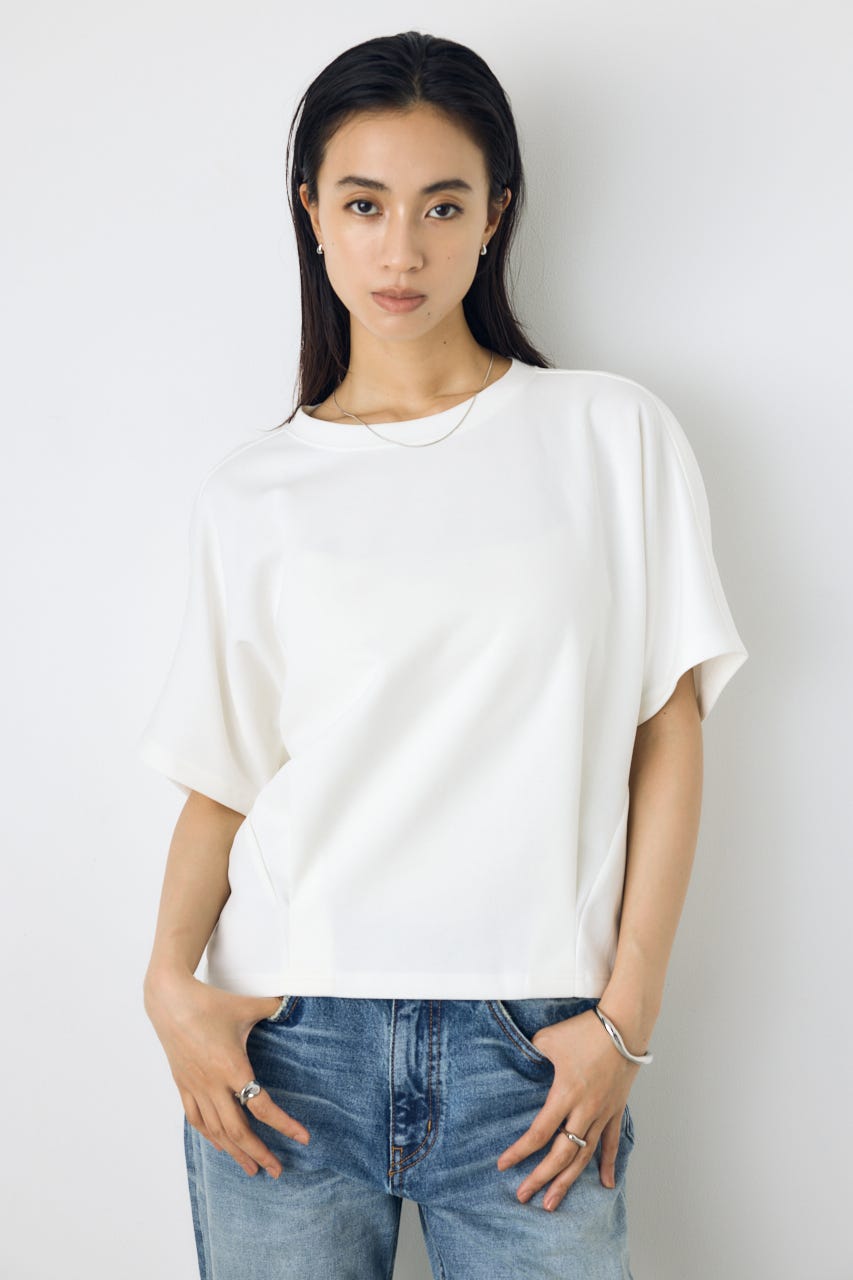 コクーンカットトップス O/WHT FREE