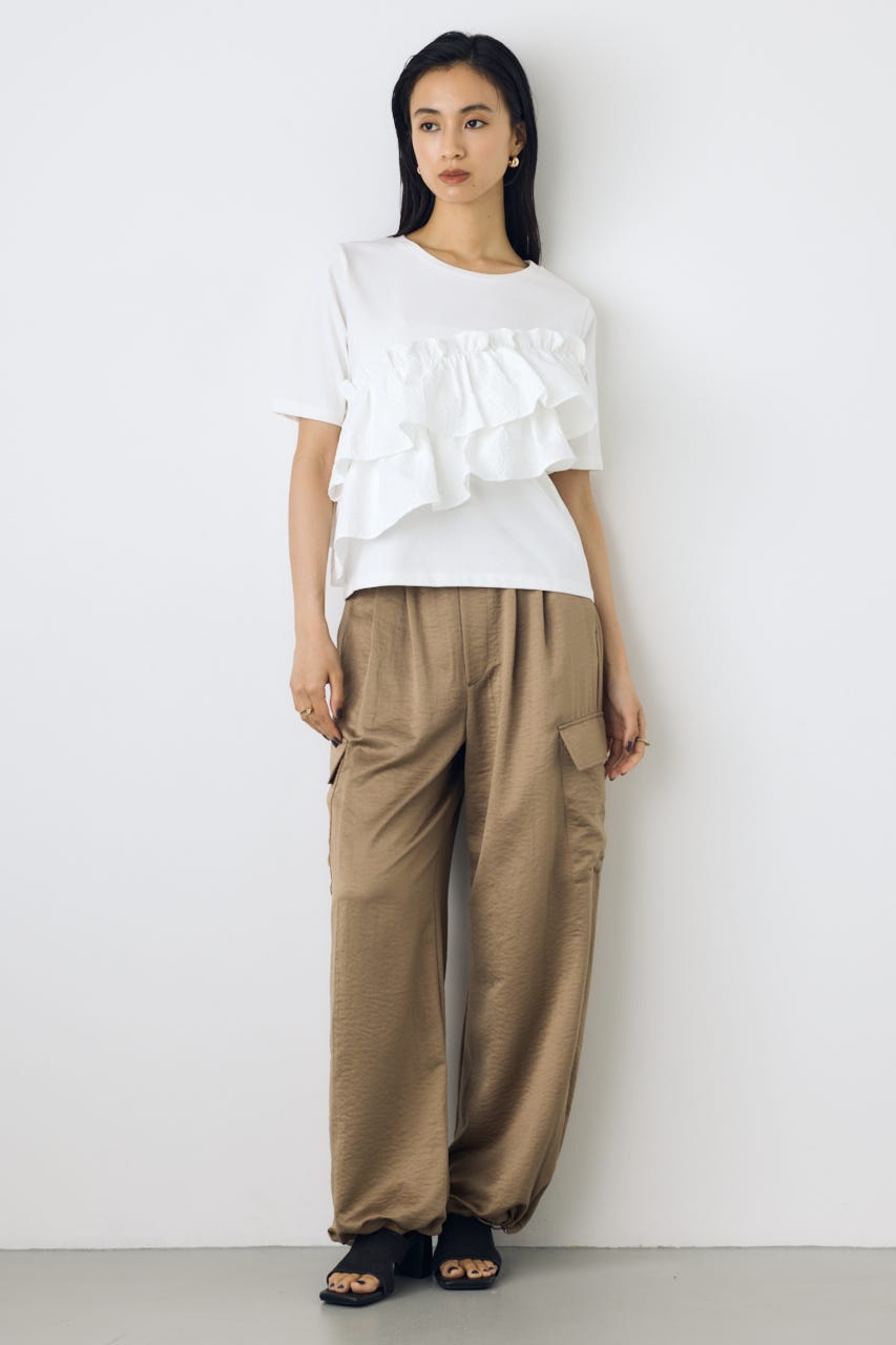 AZUL BY MOUSSY | フリルデザインカットトップス (Tシャツ・カットソー
