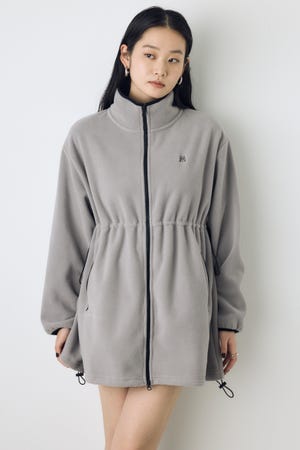 フリースドロストジップブルゾン