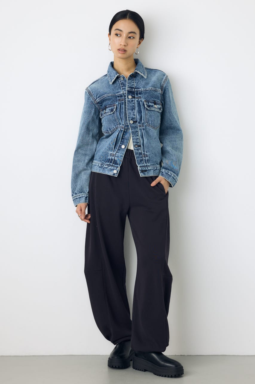 バレルスウェットパンツ BLK FREE