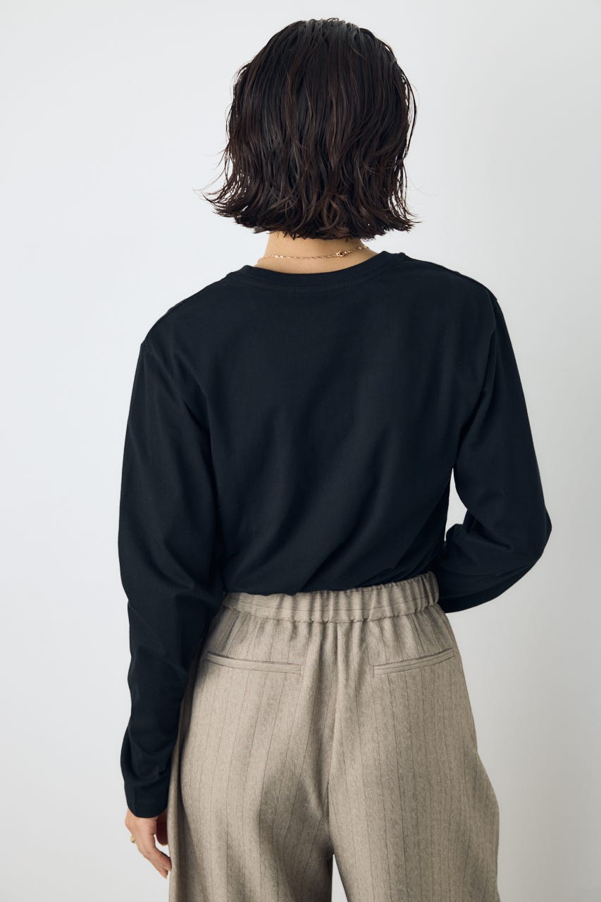 フロッキーロゴロンT BLK FREE
