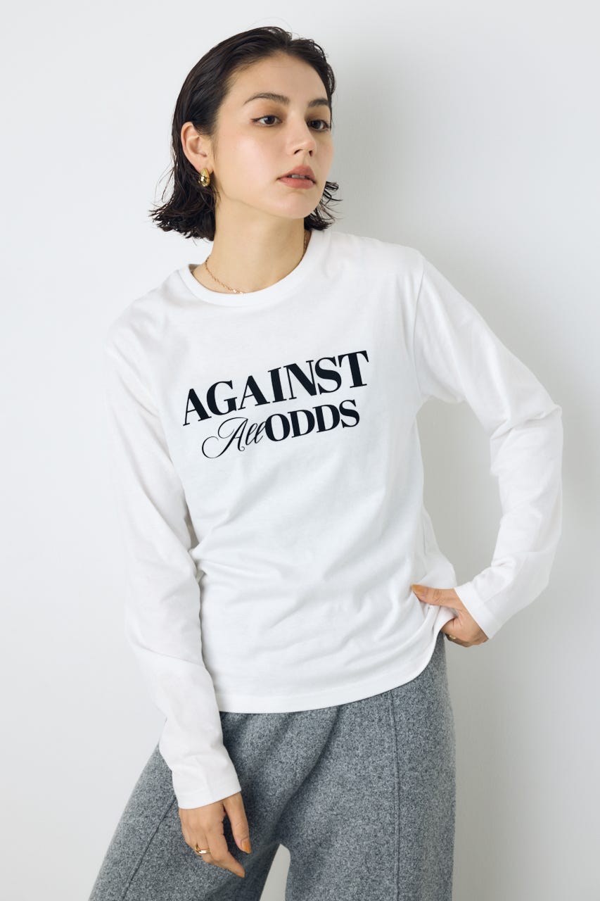 フロッキーロゴロンT O/WHT FREE