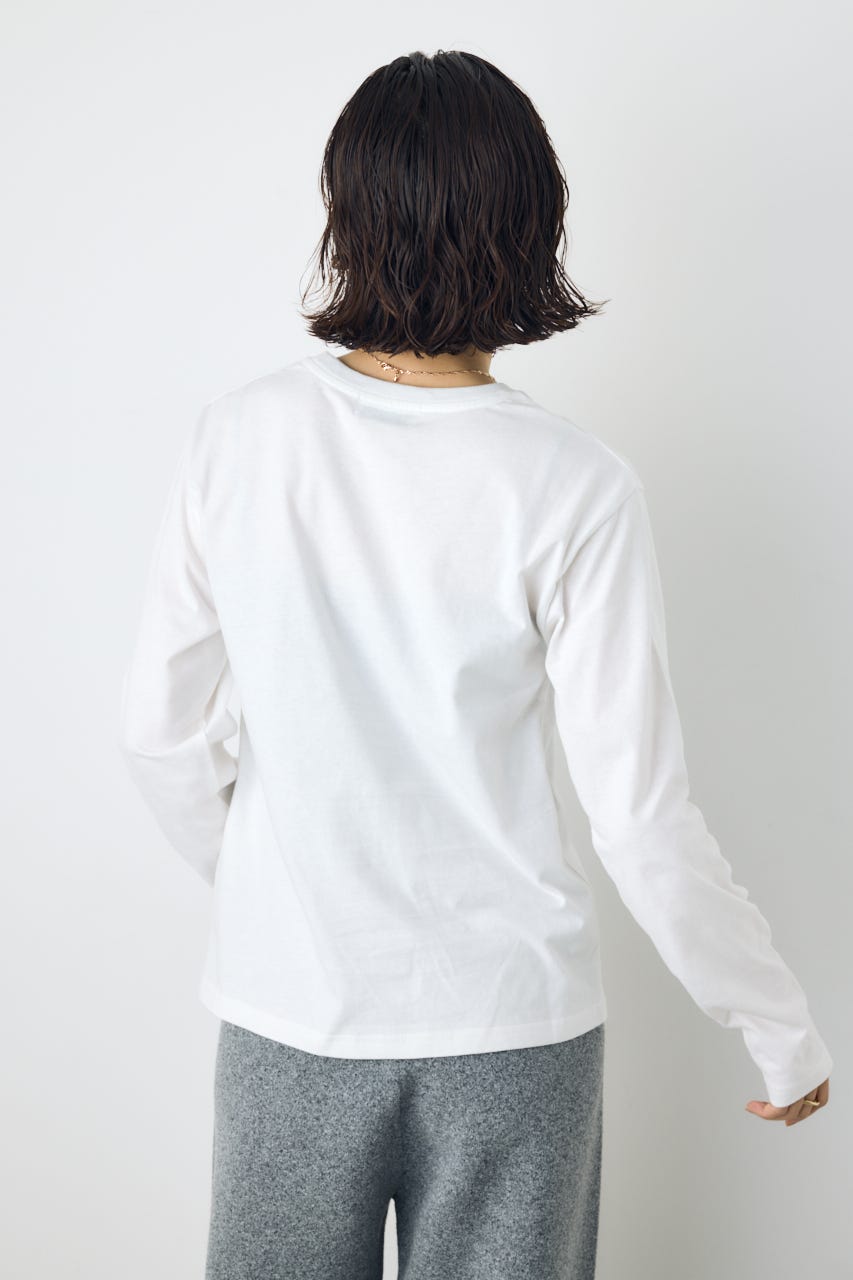 フロッキーロゴロンT O/WHT FREE
