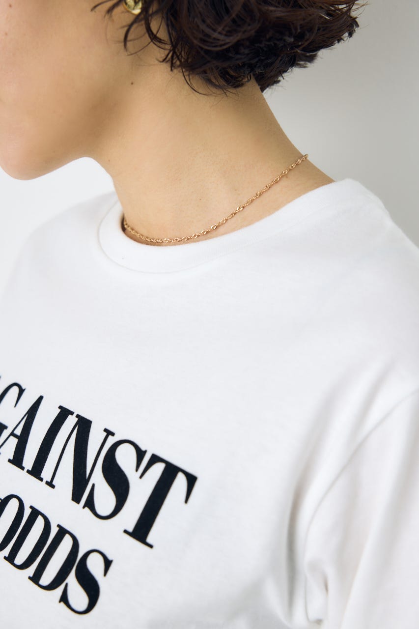 フロッキーロゴロンT O/WHT FREE