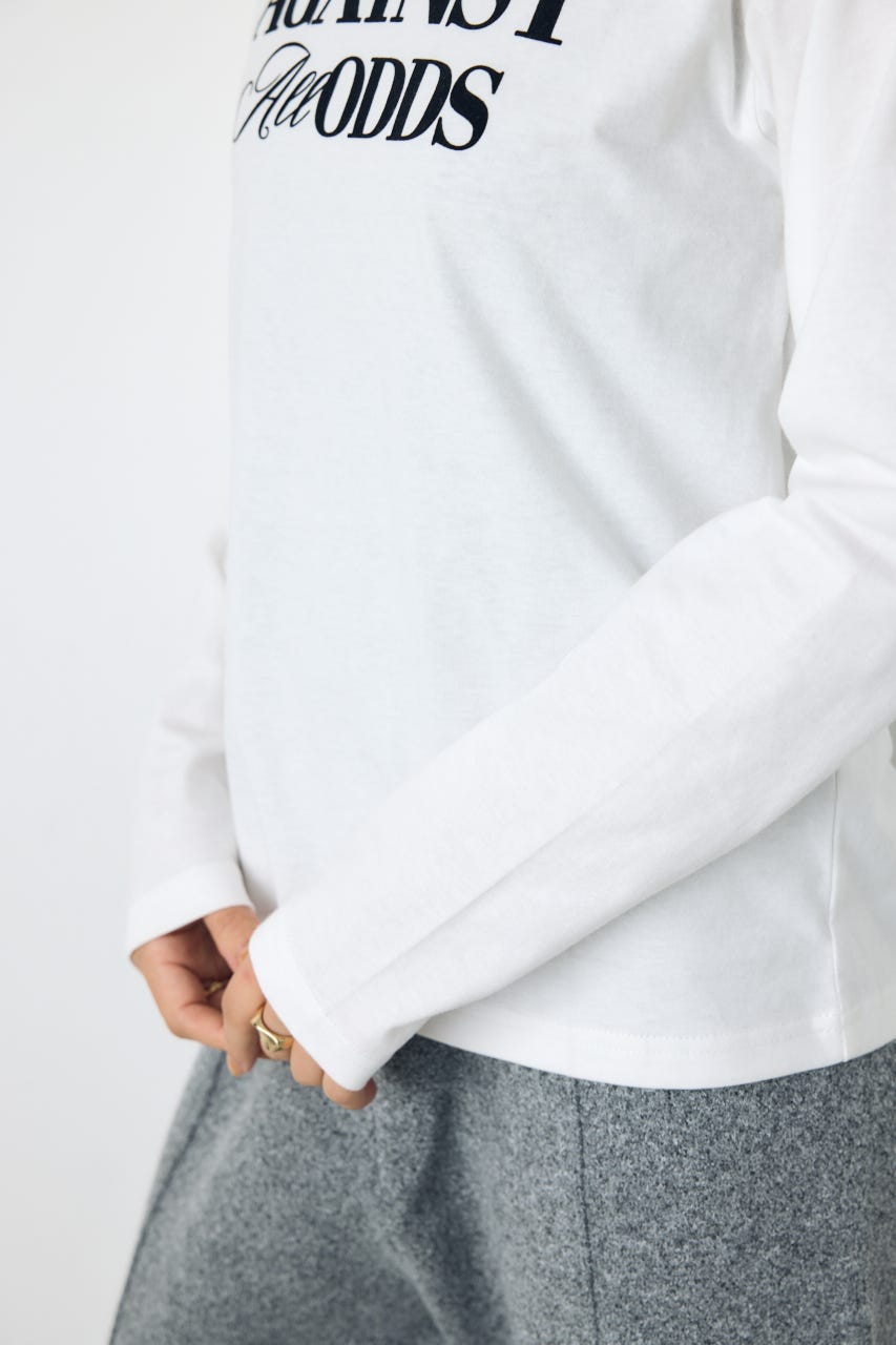 フロッキーロゴロンT O/WHT FREE