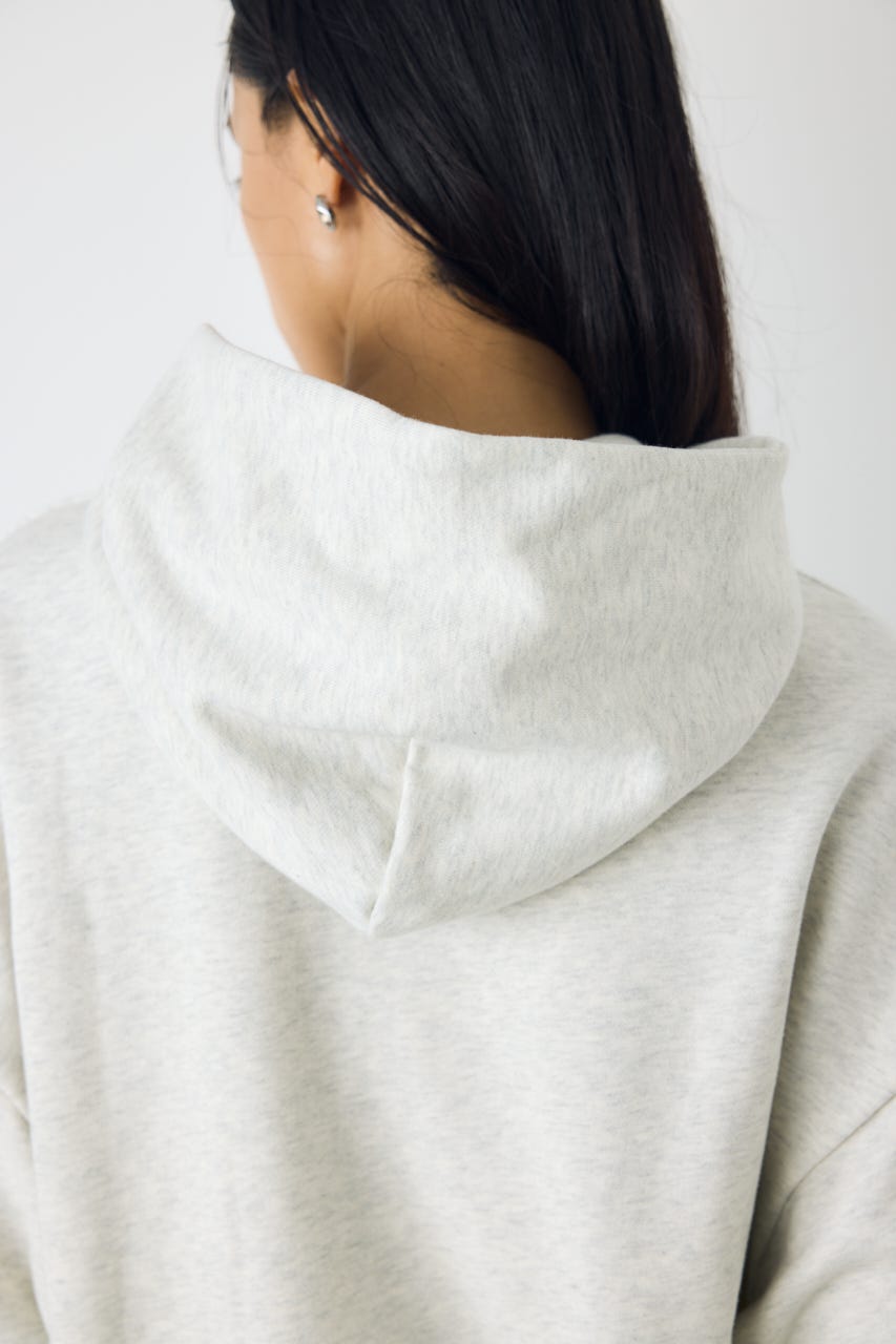 クラックロゴプリントフーディー L/T.GRY FREE