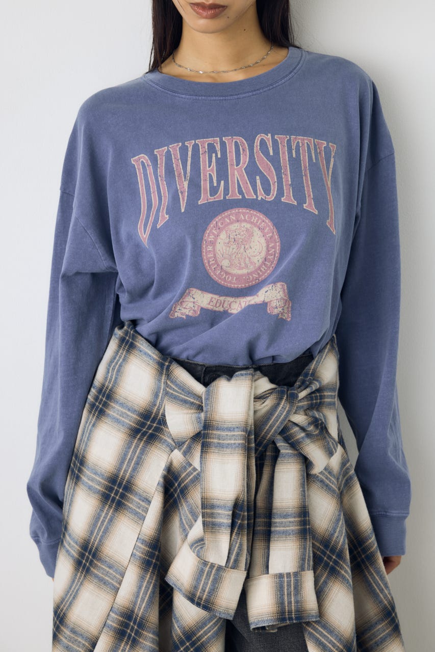 ピグメントロックTEE BLU FREE