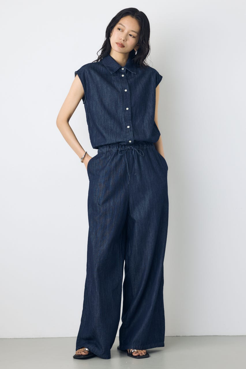 ライトオンスデニムオールインワン One Wash S