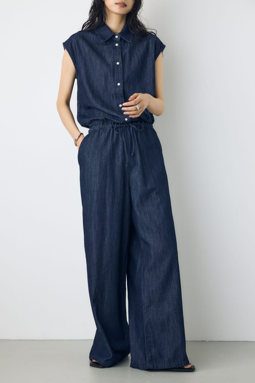 ライトオンスデニムオールインワン One Wash S