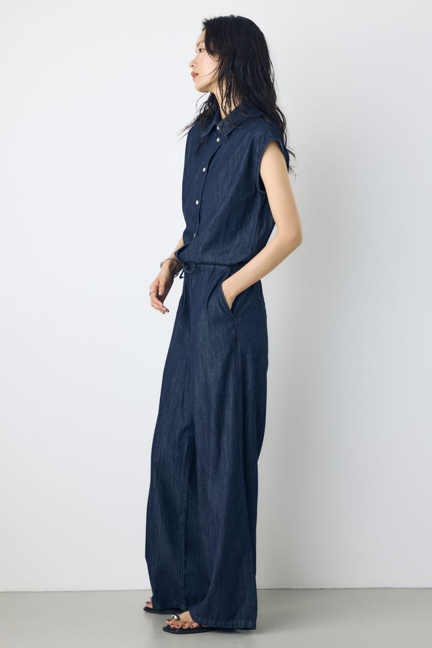 ライトオンスデニムオールインワン One Wash S