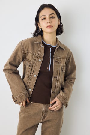 AZUL DENIM タイトフィットデニムジャケット