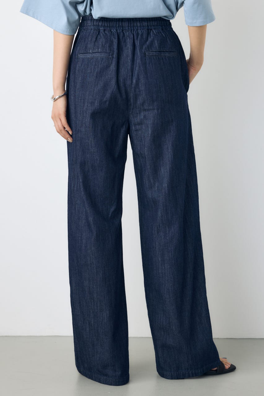 ライトオンスデニムイージーパンツ One Wash M
