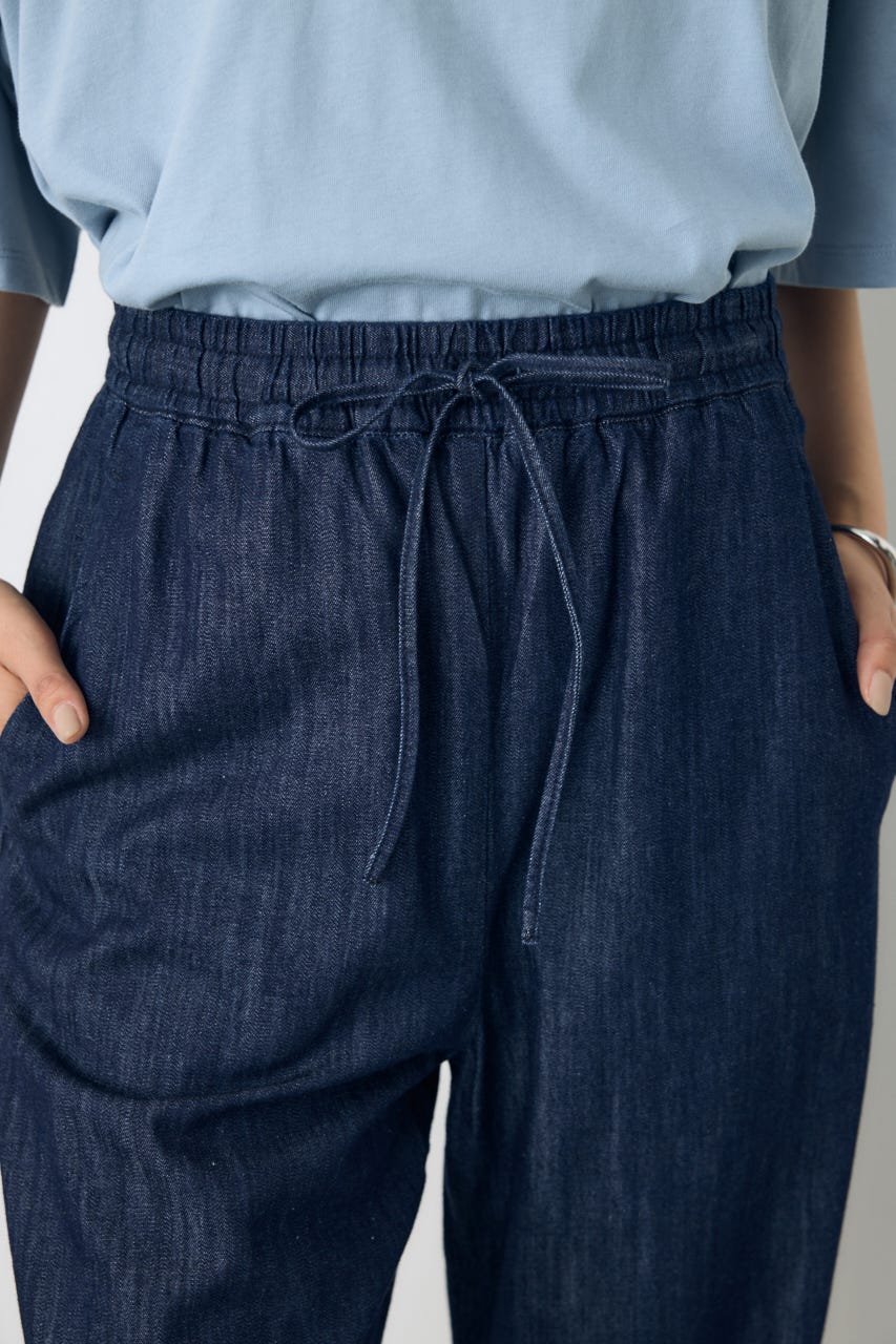 ライトオンスデニムイージーパンツ One Wash M