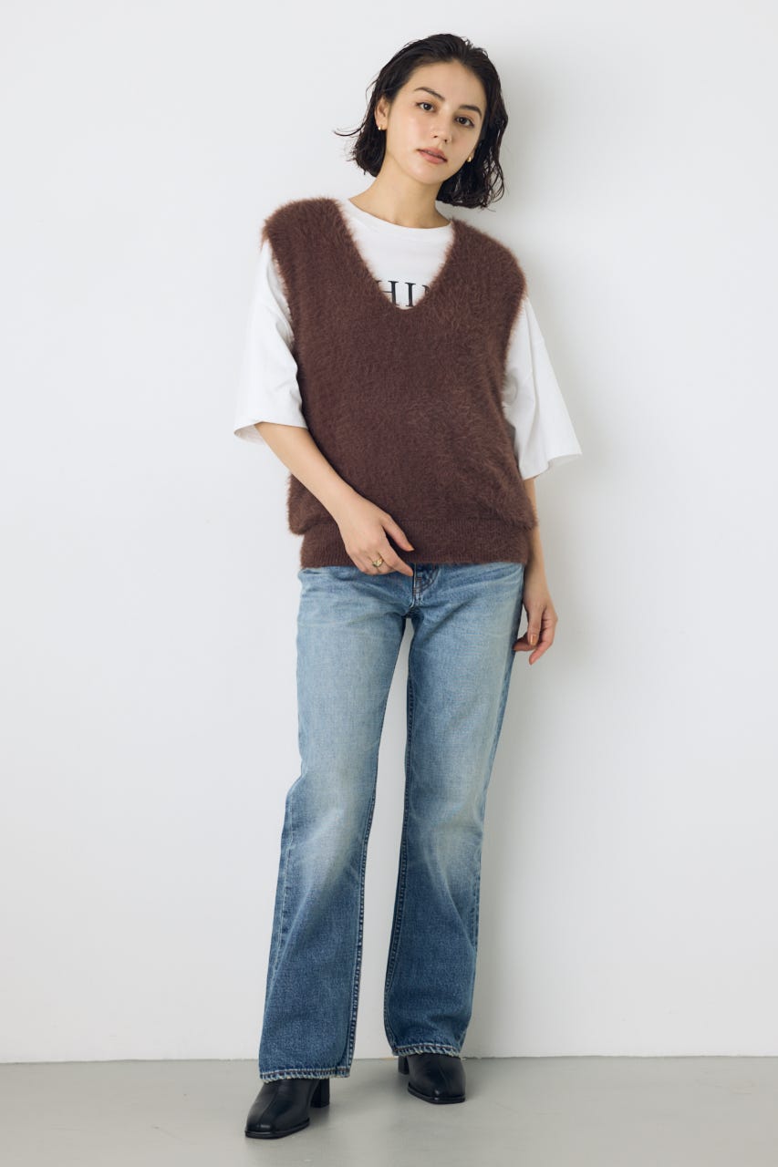 AZUL DENIM セミフレアデニム BLU 26inch
