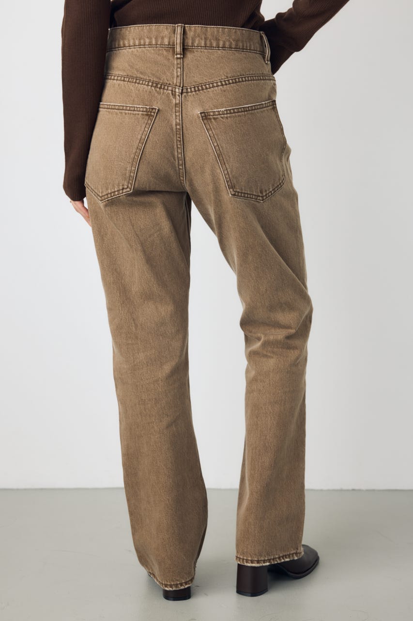 AZUL DENIM セミフレアデニム BRN 23inch