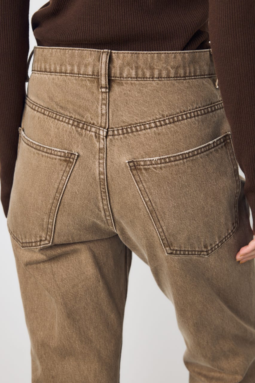 AZUL DENIM セミフレアデニム BRN 23inch