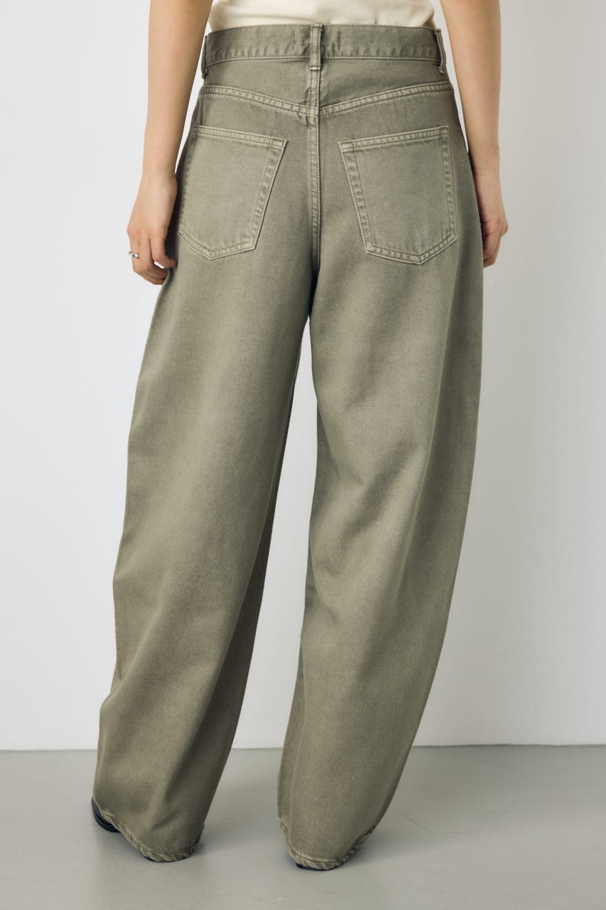 AZUL DENIM カラーワイドデニム KHA 24inch