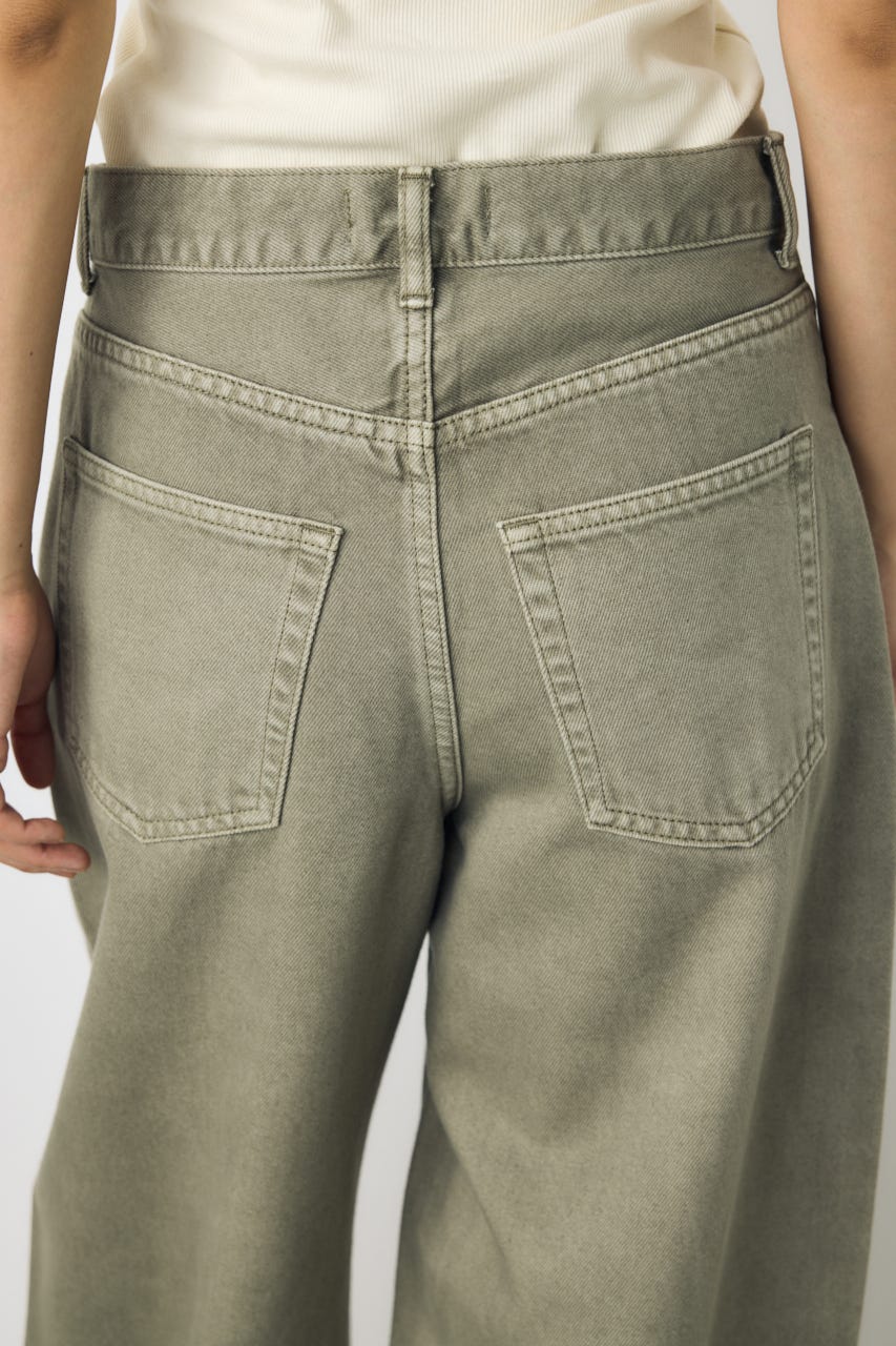 AZUL DENIM カラーワイドデニム KHA 24inch