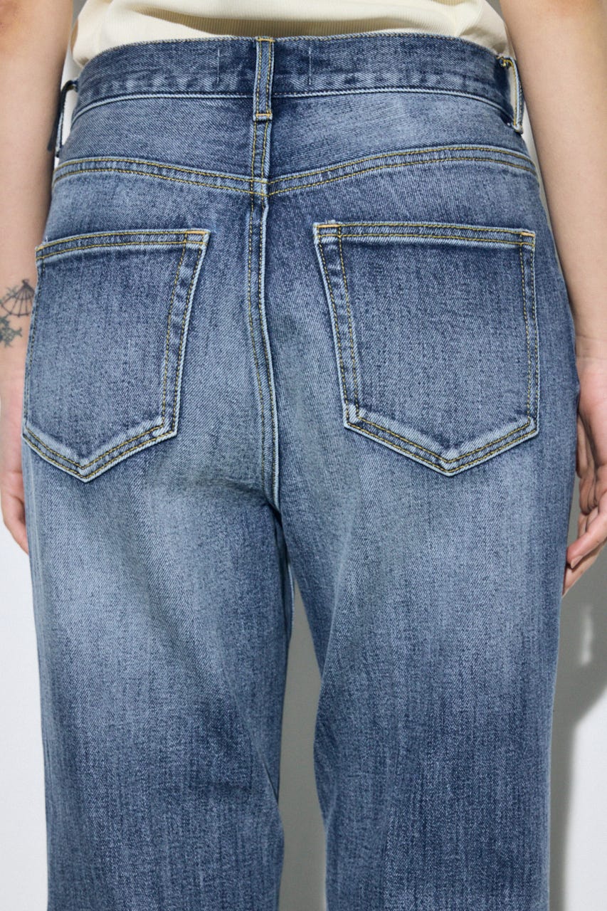 AZUL DENIM センタープレスフレアデニム BLU 26inch