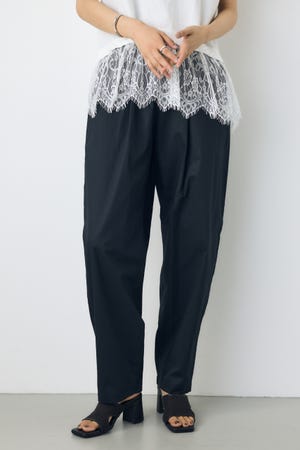 AZUL BY MOUSSY | ライトコットンカーブワイドパンツ (パンツ ) |SHEL