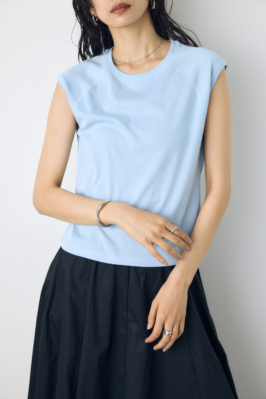 フレンチTEE L/BLU S