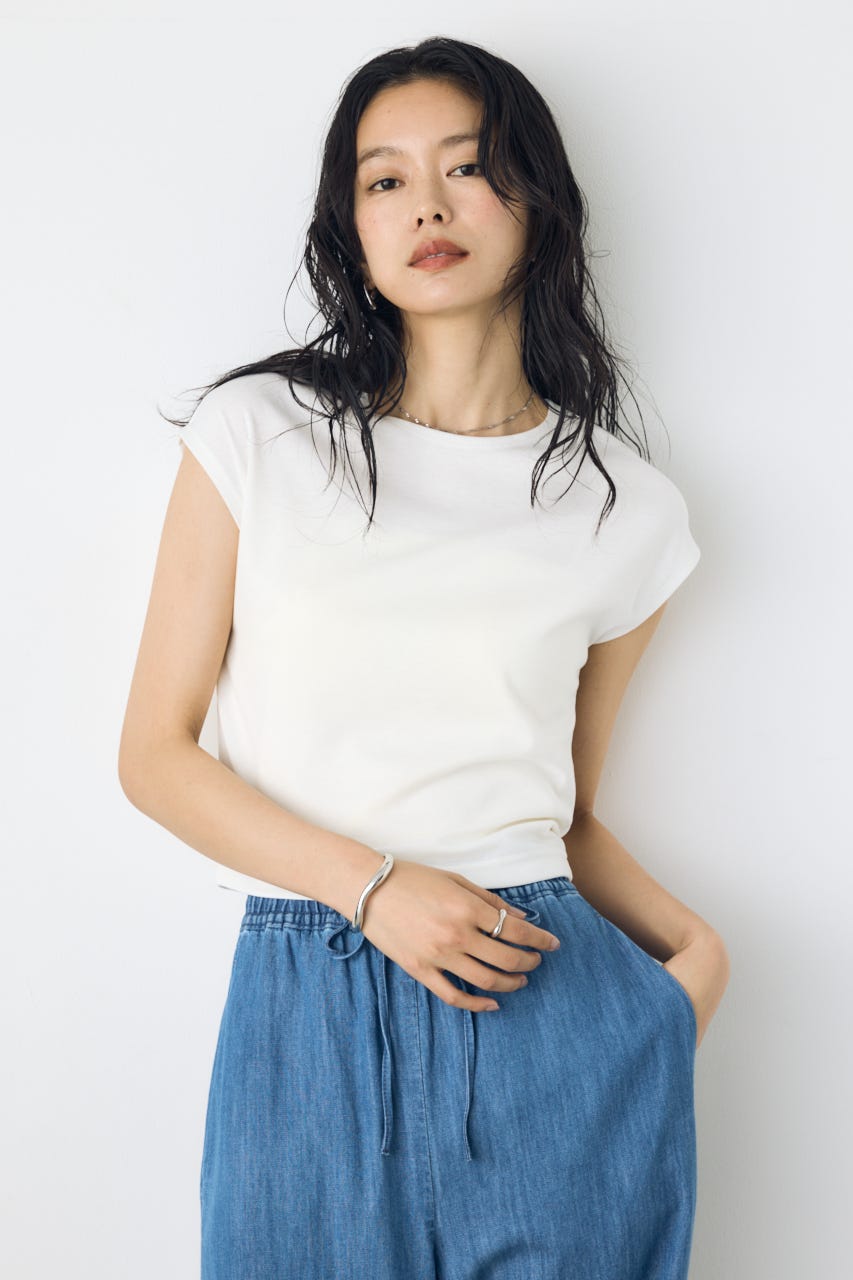 トップス Goo AZUL BY MOUSSY | クロップドTEE (Tシャツ・カットソー(半袖) ) |SHEL