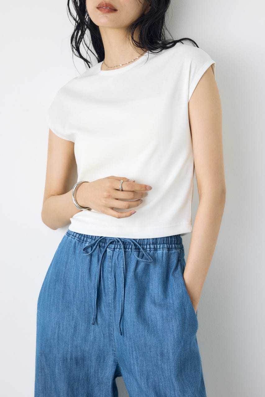 クロップドTEE IVOY M